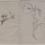 3 Kr. Quadrat blau, Brief oMR289/Lindau 7/2. (1860) n. Egg/Österreich - mit