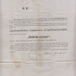 6 Kr. Quadrat blau, Brief oMR 289/Lindau 15/4. (1863) n. Straubing - mit