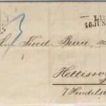 6 Kr. Wappen geschn., Brief oMR 289/Lindau 16. Jun 1868 n.