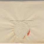 3 Kr. Wappen gez., Bischofsbrief HKS Viechtach 24/1 (?) n. Regensburg - ohne