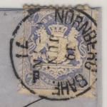 7 Kr. Wappen gez., Brief K1Nürnberg Bahf 19 Jun 71 n. Genf/Schweiz - mit