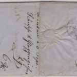 7 Kr. Wappen gez. (Mi.Nr. 25Xa, K1 Lindau 28. IX.70 - Basel/Schweiz - mit Inhalt