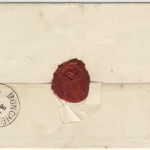 3 Kr. Wappen gez. (Mi.Nr. 23X), Brief HKS Hohenlinden 31/8 (1870) n. Bruck -