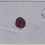 Sachsen, Portobrief Zwickau - Wildenthal 1858 - mit Inhalt