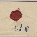 Sachsen, 2x3 Ngr. Johann, Brief n. RUSSLAND, Dresden - Libau 1857 - eine Marke