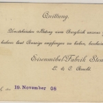 Deutsches Reich - 3+10 Pfg. Germania, Nachnahme-Drucksachenkarte Stendal 1908