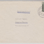 BRD - 10 Pfg. 100. Todestag Heinrich Heine FDC/Ortsbrief Hameln 1956