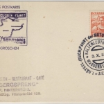 Österreich - Kaltenleutgeben 1937 Rätselsuchfahrt ÖHSpV SST Karte 1937