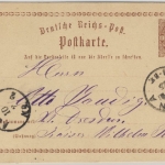 DR - 1/2 Gr. Brustschild Ganzsache Karte K1 Pirna - Dresden 10.2.75 !!