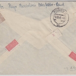 DR - Miesterhorst (Altm) 1943 Einschreibebrief n. Posen