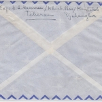 Persien - 2x2 R. Pahlevi u.a. Luftpostbrief Teheran - Landshut 1956