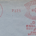DR - Esslingen 1928, 20 Pfg. AFS Dick-Stahlwaren, Fensterkuvert