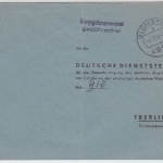 BRD - Portofreier Kriegsgefangenenbrief Blomberg - Berlin 1968