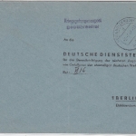 BRD - Portofreier Kriegsgefangenenbrief Heidenoldendorf - Berlin 1968