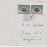 BRD - Middelsfähr ü. Wilhelmshaven, Poststelle I Brief 1958 n. Berlin