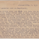 BRD - 10 Pfg. Luther Einzelfrankatur Fernkarte Braunschweig - Berlin 1952