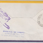 British Solomon Islands - Luftpostbrief Honiara - Sydney - Hamburg 1974
