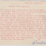 Berlin - 7 Pfg. Privatganzsache + Zusatz Sportärztebund Karte SW11 - Welper 1958