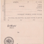 Bayern - München Heeressache Vordruckkarte m. Antwortteil Nachweisbüro ca. 1914