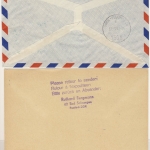 CSSR - CSA 1st-Flug Prag - Wien, 1x Luftpost Einschreiben 1x Zuleitung DDR 1967