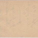 DR - Posteinlieferungsschein f. Postanweisung Einzeiler L1 Schmölln 1872
