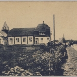 Dänemark - Hügum (Hadersleben) Straßenansicht Gebäude sw-AK ungelaufen ca. 1910