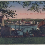 Dänemark - Sonderburg Blick a.d. Alsensund farb. AK ungelaufen ca. 1910