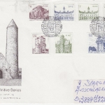 Irland - Dauerserie Freimarkenausgabe 1983 Satz a. 3 Schmuck-FDC
