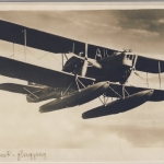 Deutsches Reich - Wasserflugzeug Arado ? sw-Fotokarte ungelaufen ca. 1935