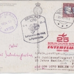 DDR - Interflug Sonderflug 25 J. Berlin-Zagreb Zuleitung Grönland !! 1989