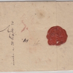 Preussen - Eisleben 1820 L2 Francobrief n. Lengenfeld, hds. "ohne Wfr"
