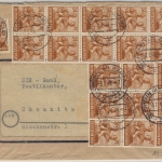 Kontrollrat/Währungsreform - 20x24 Pfg. Arbeiter Brief Ohorn - Chemnitz 3.7.48