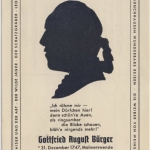 Kontrollrat - Molmerswende ü. Wippra 1947 Sonderkarte 200. Geb. Bürgers