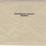 Kontrollrat - Stolzenau (Weser) 13.8.45 Gebühr bezahlt Ra2 Brief n. Hannover