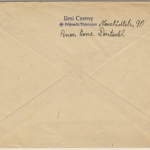 SBZ - 50 Pfg. Arbeiter/Überdruck Brief i.d. CSSR Pößneck - Mähr. Ostrau 1948