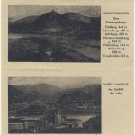 Kontrollrat - Sonnige Grüße vom Rhein, Illustr. Werbefaltbrief Düren Rheydt 1948