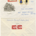 DDR - Volkstrachten I 3 Einschreibebriefe Großenhain 1964 Schmuck-FDC !!