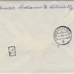 DDR - Olympiade Tokio 6er-Block u.a. Eilbrief Nordhausen - Frankfurt/Main 1964