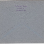 Berlin - 7x1 Pfg. Stadtbilder (6er-Block u.a.) Drucksackenbrief Mülheim 1962