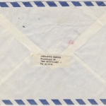 BRD - 2x70 Pfg. Burgen & Schlösser Luftpostbrief n. USA Stuttgart 1986