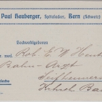 Schweiz - 5 Rp. Privat-Ganzsache Heuberger Pastillen Bern - Seifhennersdorf 1909