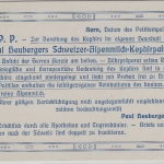 Schweiz - 5 Rp. Privat-Ganzsache Heuberger Pastillen Bern - Seifhennersdorf 1909