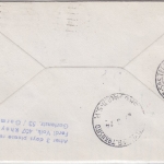 England - Lufthansa 1st-Flug München - Sao Paulo 1974 Zuleitungspost Schiffspost