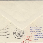 Berlin - Interflug 1st-Flug Berlin - Tirana 1960 Zuleitung West-Berlin