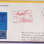 Niederlande - Lufthansa 1st-Flug München - Asuncion Zuleitungspost 1974