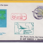 Peru - Lufthansa 1st-Flug Lima - Köln Luftpostbrief 1974