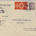 Portugal - 1 E Port. Legion u.a. Luftpostbrief Einschreiben Lissabon 1940 Zensur