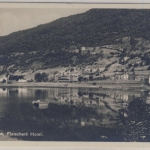 Norwegen - Voss Fleischer Hotel sw-Fotokarte gelaufen 1934