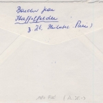 Frankreich - 1 Fr. Philatec Paris Zierfeld Schmuck-FDC ESST Paris 1964 n. Ulm