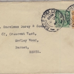 Irland - 2 Pg Easter Rising u.a. Brief Baile Atha Cliath - Barnet 1941